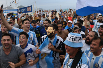 Copacabanazo argentino para darle impulso a la Selección rumbo a la semifinal (declaraciones de un entrerriano)