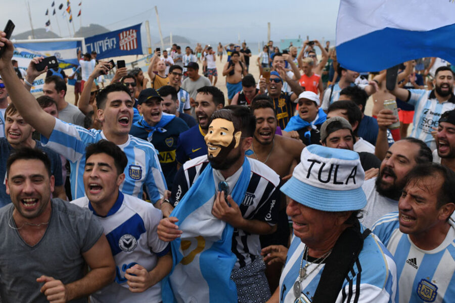 Copacabanazo argentino para darle impulso a la Selección rumbo a la semifinal (declaraciones de un entrerriano)
