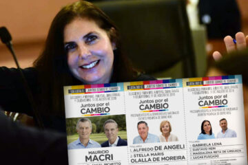 La candidata del pañuelo verde muestra que sí pega boleta