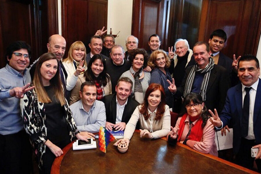 Cristian Bello también estuvo con Cristina Kirchner