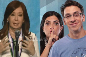 Cristina y la propaganda de “la pareja del Galicia”