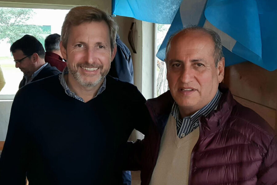 Malestar radical por el abrazo entre Frigerio y Rossi