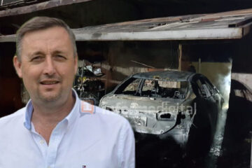 Se incendió la casa de Hein y abren investigación