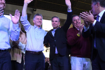 Macri pidió no volver al kirchnerismo en el acto Santa Fe-Entre Ríos