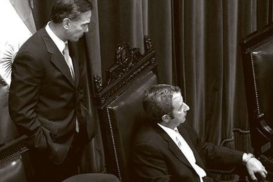 Pichetto y Cobos, de enemigos íntimos a aliados oficialistas (referencia a senador entrerriano)