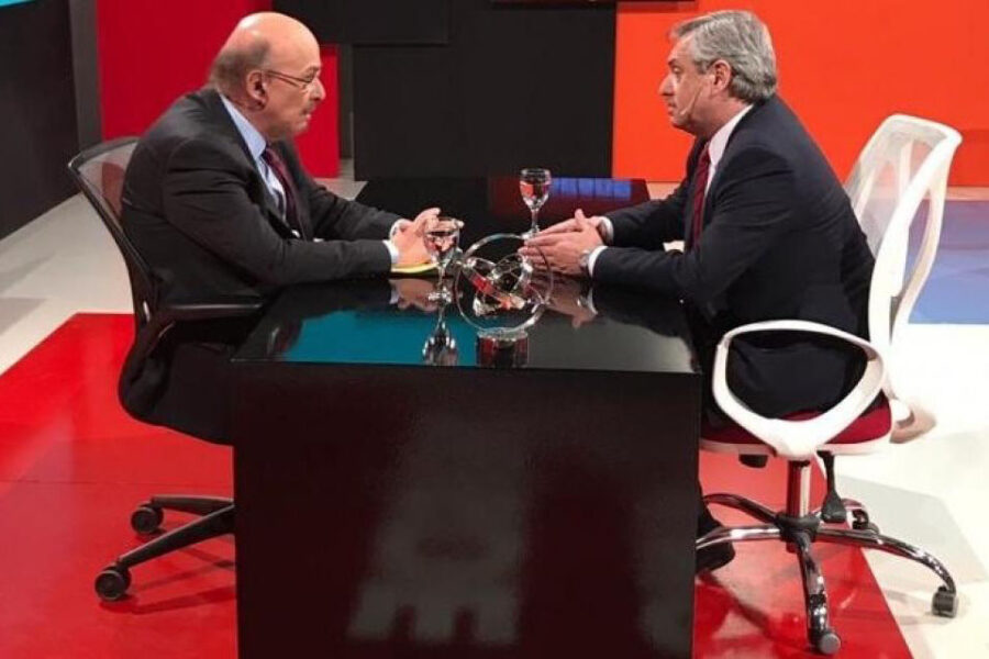 Alberto Fernández y una respuesta que dejó sin palabras a Joaquín Morales Solá