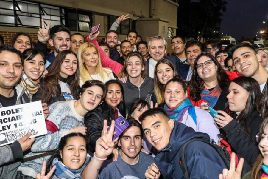 El cierre de campaña será en Rosario (Alberto Fernández visita Entre Ríos)