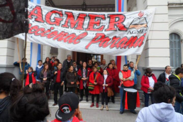 Una seccional de Agmer pide que Bordet reabra la paritaria