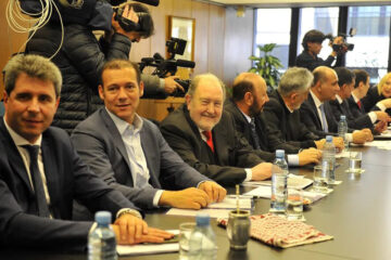 Una demostración de fuerza que refleja el resultado de las PASO (presencia del gobernador de Entre Ríos)