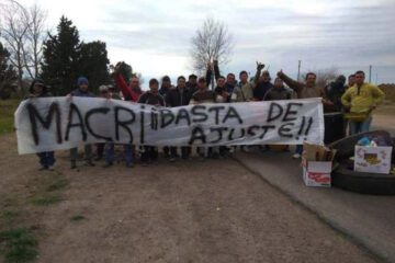 Echaron a trabajadores de una obra en Seguí