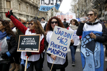 El paro docente tuvo una dispar adhesión a lo largo del país (acatamiento en Entre Ríos)