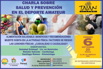 Charla sobre deporte amateur