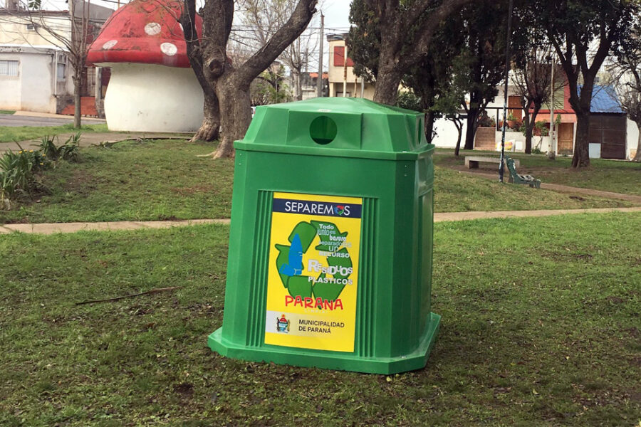 Campanas para residuos reciclables