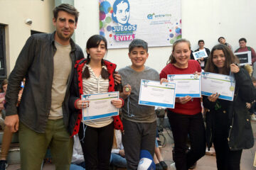 Taller de Teatro a Juegos Evita