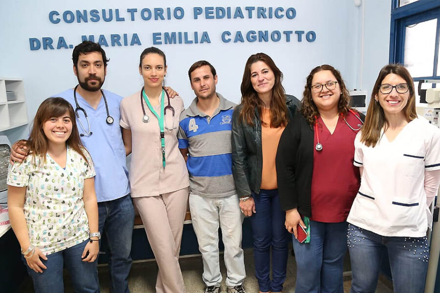 Control de estado nutricional y médico para niños