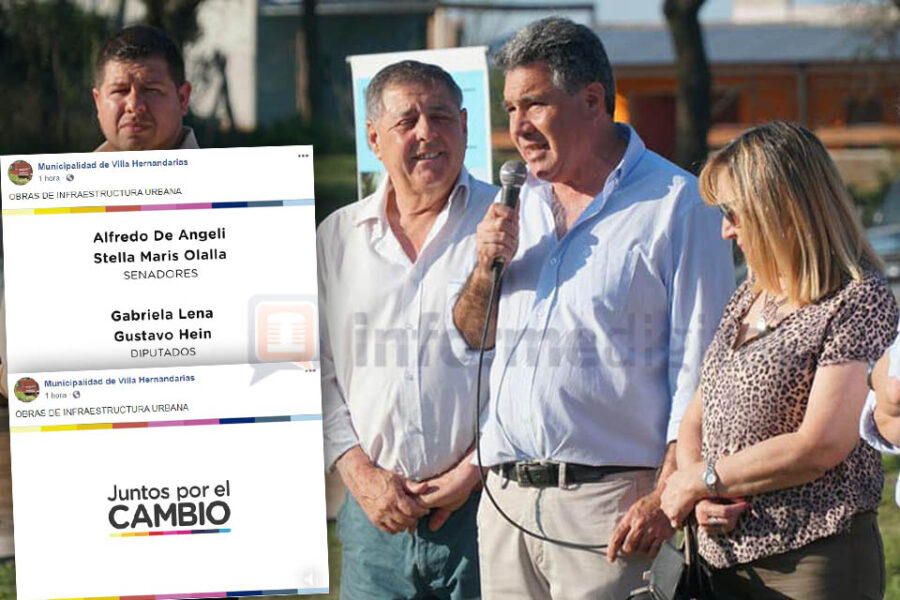 Una página oficial para hacer campaña