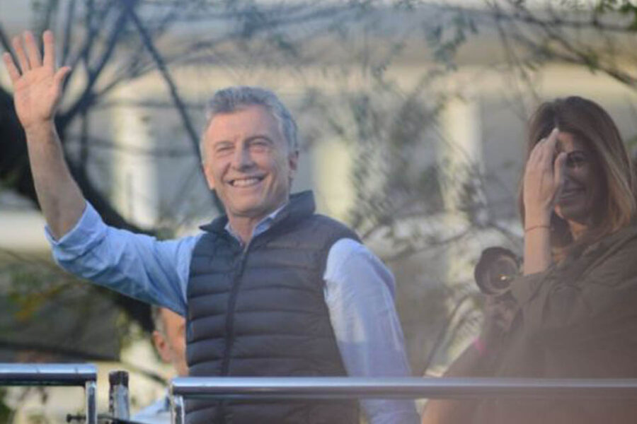 Macri hace escala en Entre Rios