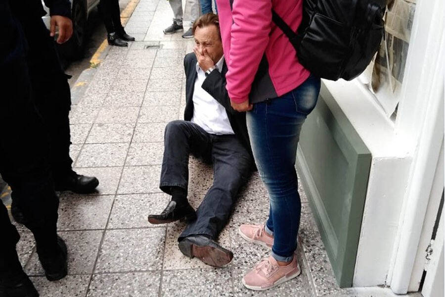 Agredieron en la calle al intendente de Paraná, Sergio Varisco, y quedó hospitalizado (en la capital entrerriana)