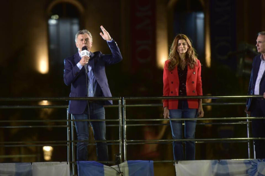 Macri cerró con apuesta a la polarización con Fernández