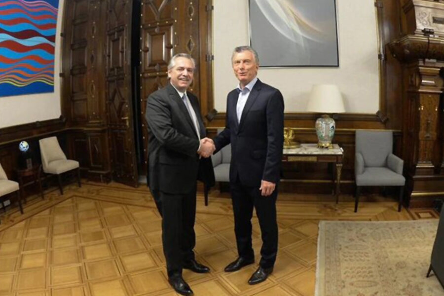 Ya hay foto de transición entre Mauricio Macri y Alberto Fernández