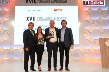 Excelencia agropecuaria: innovación tecnológica y pasión por producir (premiaron a diputado entrerriano)