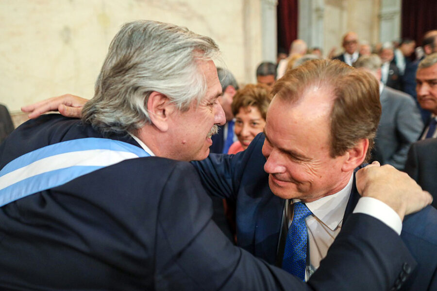 Bordet elogió el discurso de Alberto Fernández