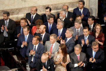 Los gobernadores dieron el presente y Alberto Fernández los compensará con cargos (presencia del gobernador de Entre Ríos)