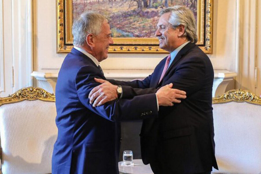 Tras las juras en el interior, Alberto Fernández volvió a trabajar de noche a la Rosada (estuvo en Entre Ríos)