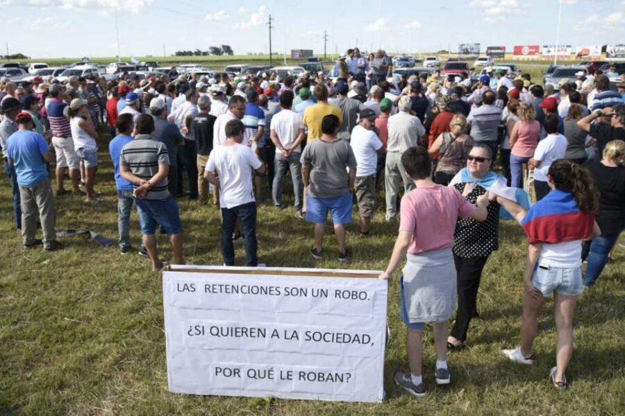 Ruralistas preparan cumbre contra las retenciones
