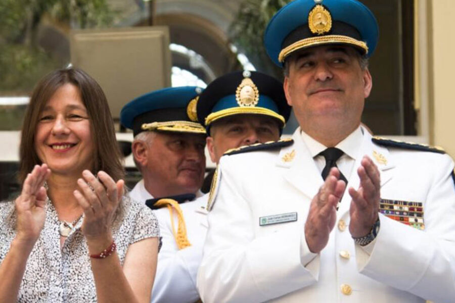 Juan Carlos Hernández juró como nuevo jefe de la Policía Federal (reemplazo del entrerriano Roncaglia)