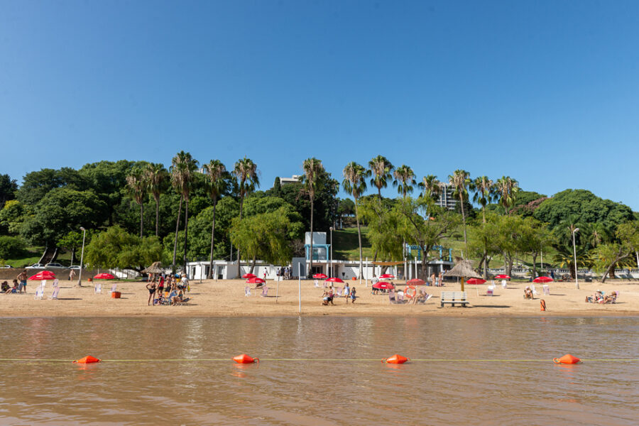 Se habilitó el ingreso al río en el Balneario Municipal