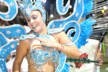 Exitosa primera noche del carnaval