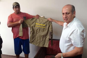 Entrega de indumentaria de trabajo