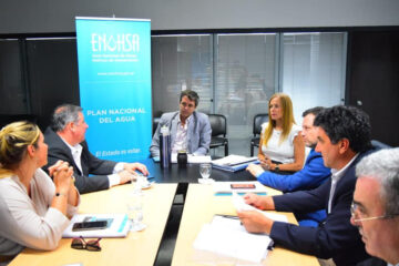 Encuentro en Obras Hídricas de la Nación