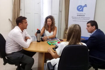 Gestiones ante la Secretaría de Energía