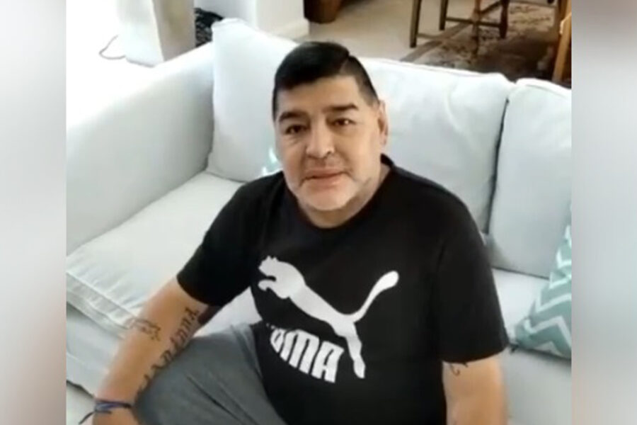 El saludo de Maradona para Entre Ríos