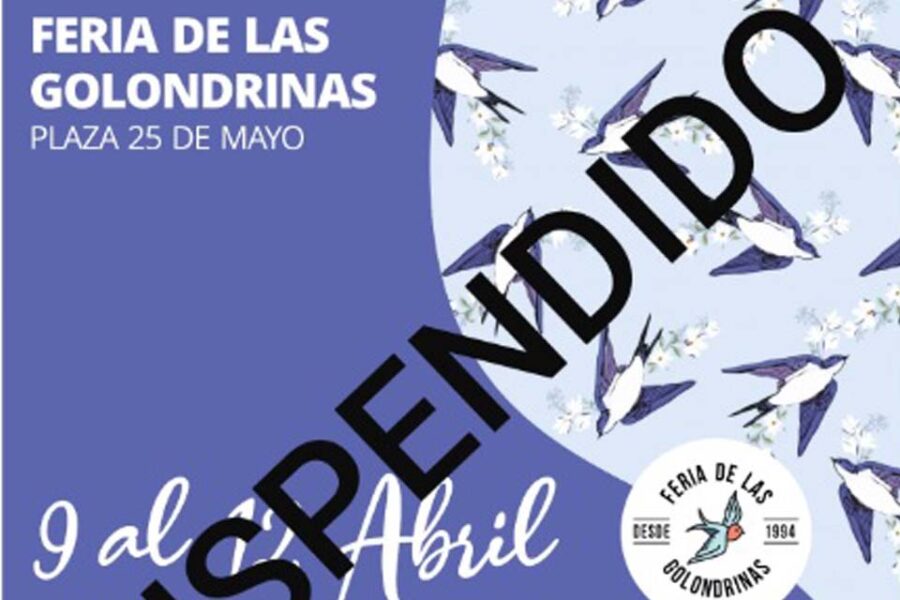 Se suspendió la Feria de las Golondrinas