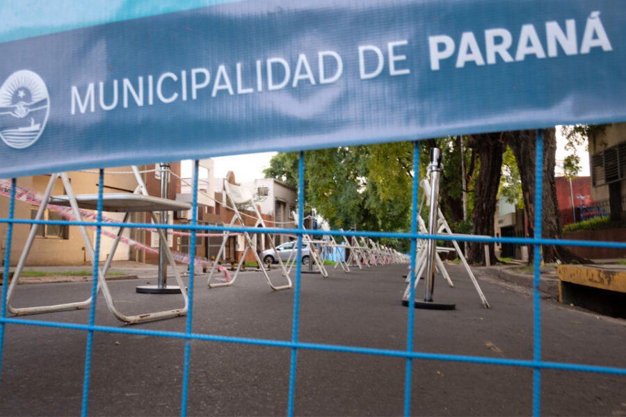 Operativo integral en zona bancaria