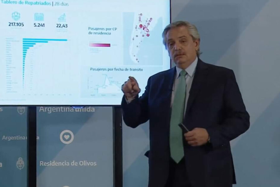 Alberto habilitó a los gobernadores a pedir excepciones