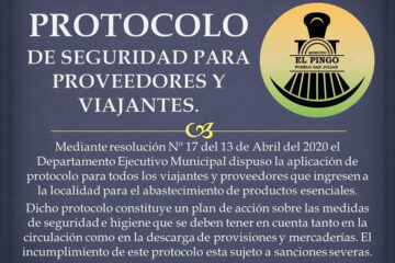 Protocolo para proveedores