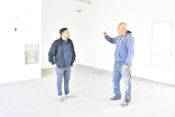 Se reanudó la construcción del Jardín de Infantes Municipal