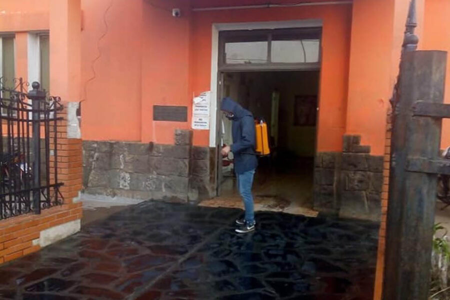 Continúan las desinfecciones