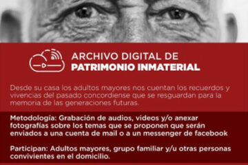 Convocatoria al Archivo Digital del Patrimonio Inmaterial