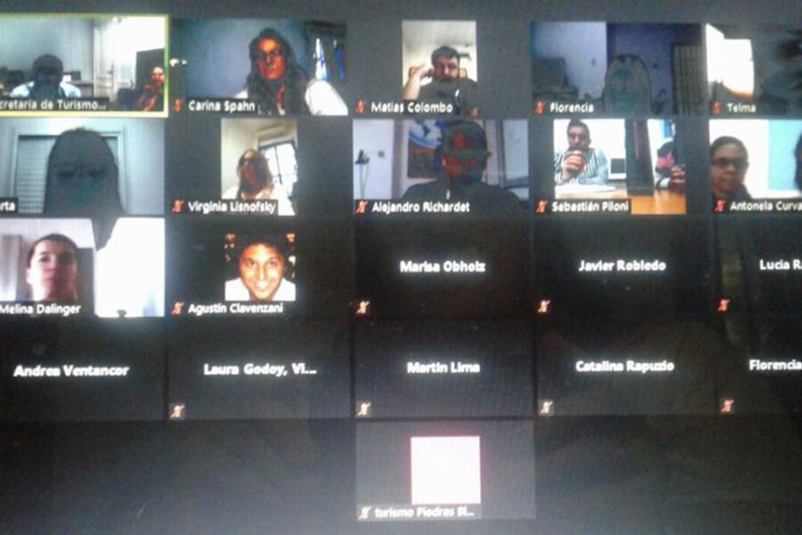 Encuentro virtual con la Comisión Provincial de Turismo