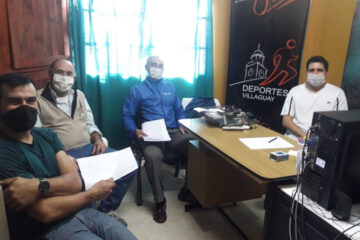 Reunión con referentes del deporte local