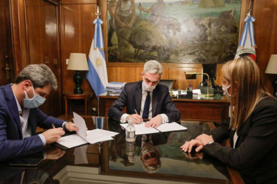 Provincias extienden subsidio para dejar boleto congelado (Bordet firmó con Nación)