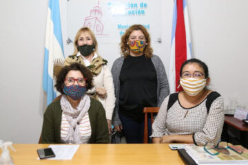 Visita de funcionaria nacional de Niñez, Adolescencia y Familia