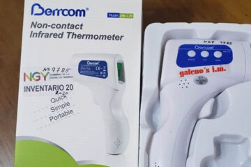 Compra de un nuevo termómetro infrarrojo digital laser