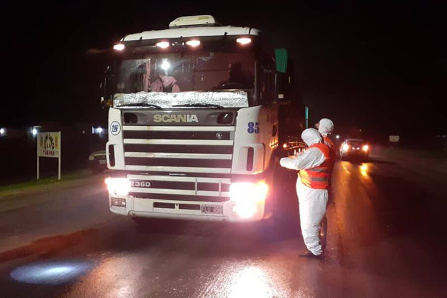 Operativo permanente en los accesos