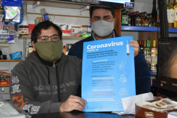 Concientización barrial por el coronavirus